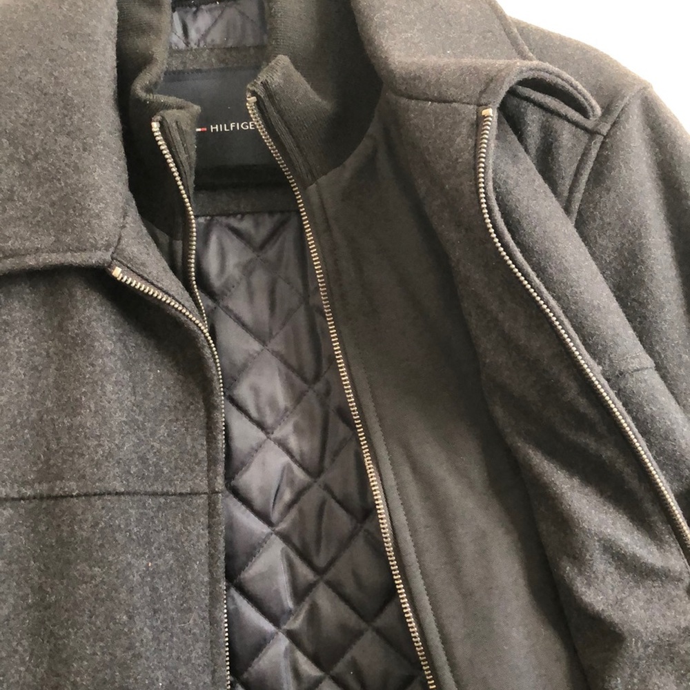 TOMMY HILFIGER men’s wool coat - Picture 2 of 4